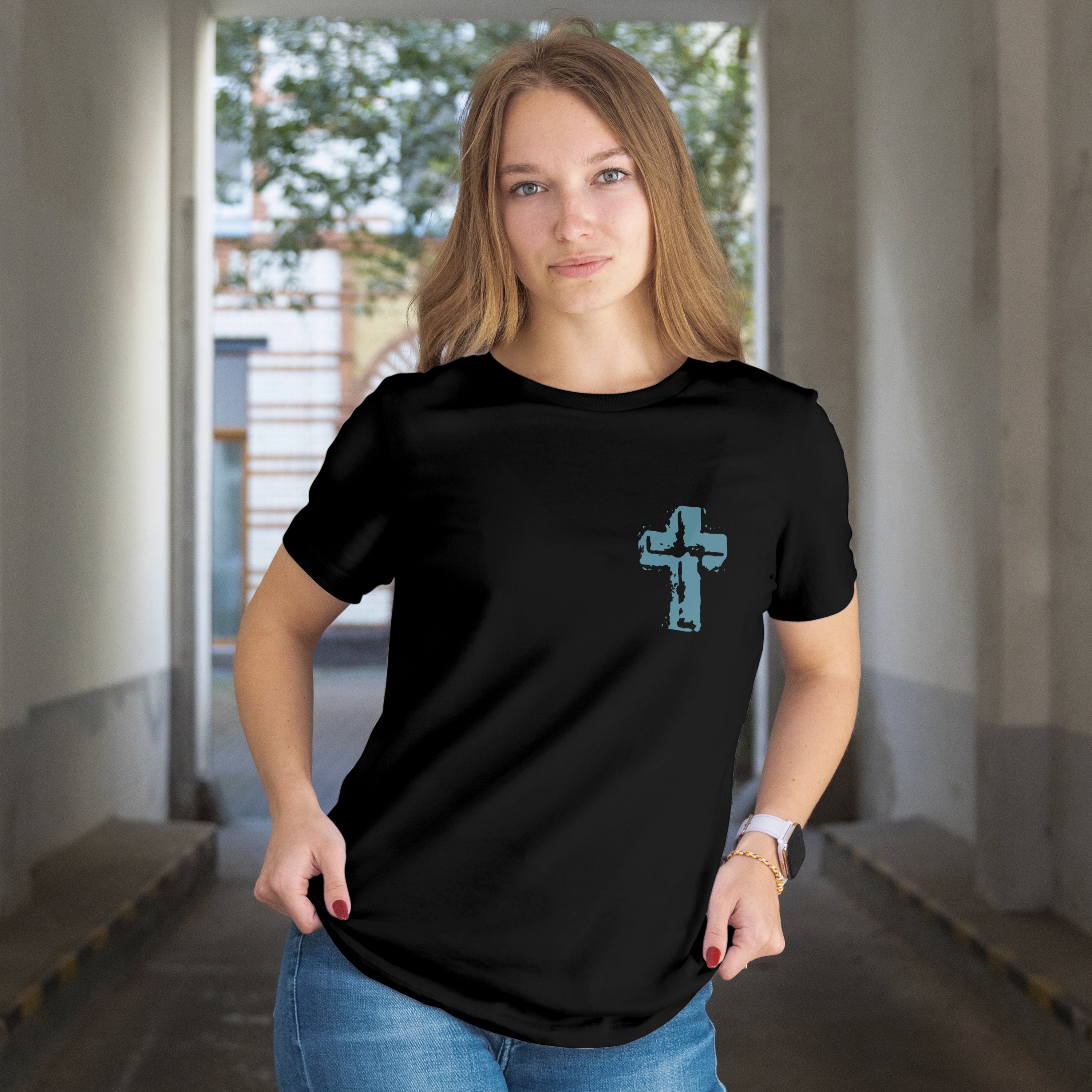 Salvation Tee – Crown & Cross