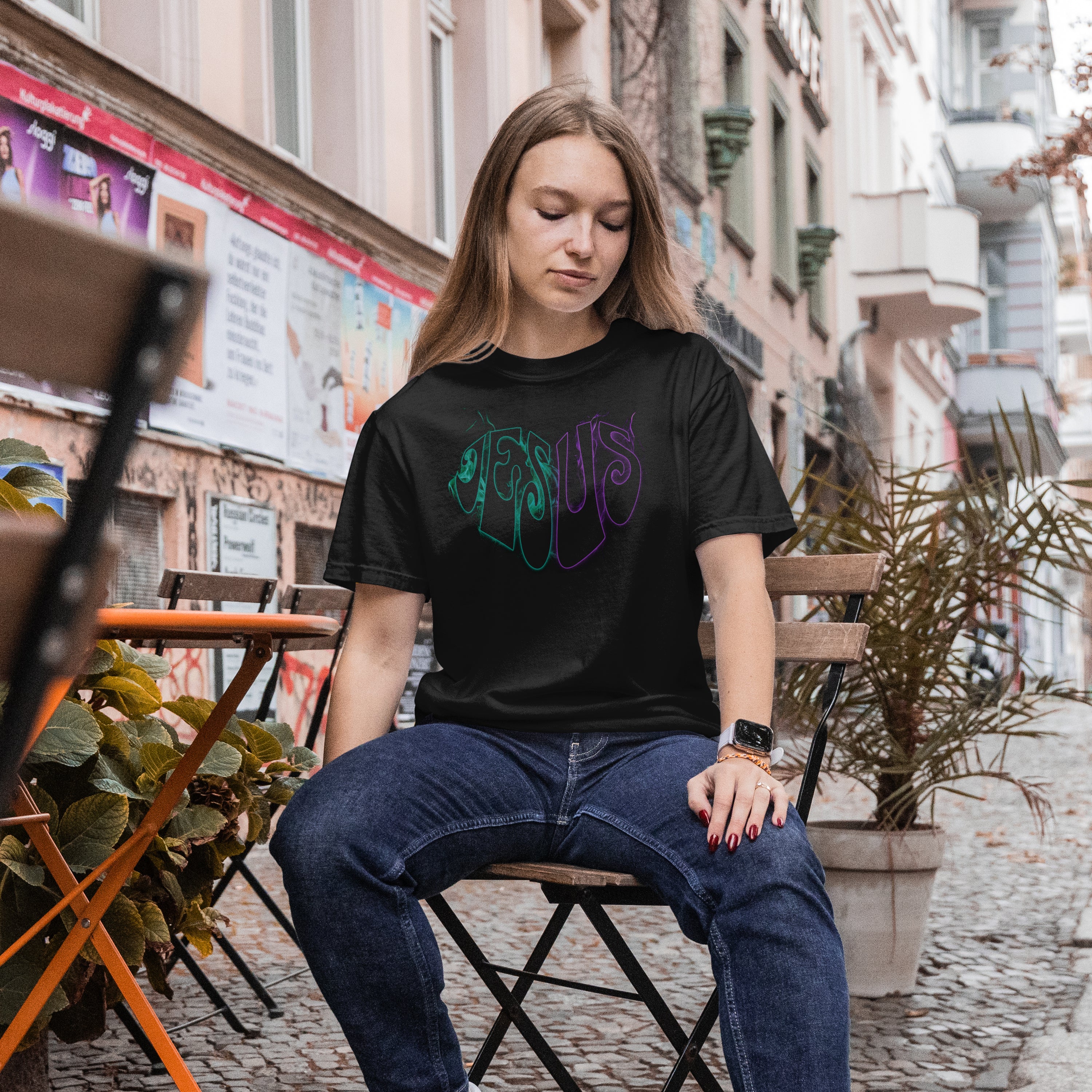 Jesus Loves Flame Tee